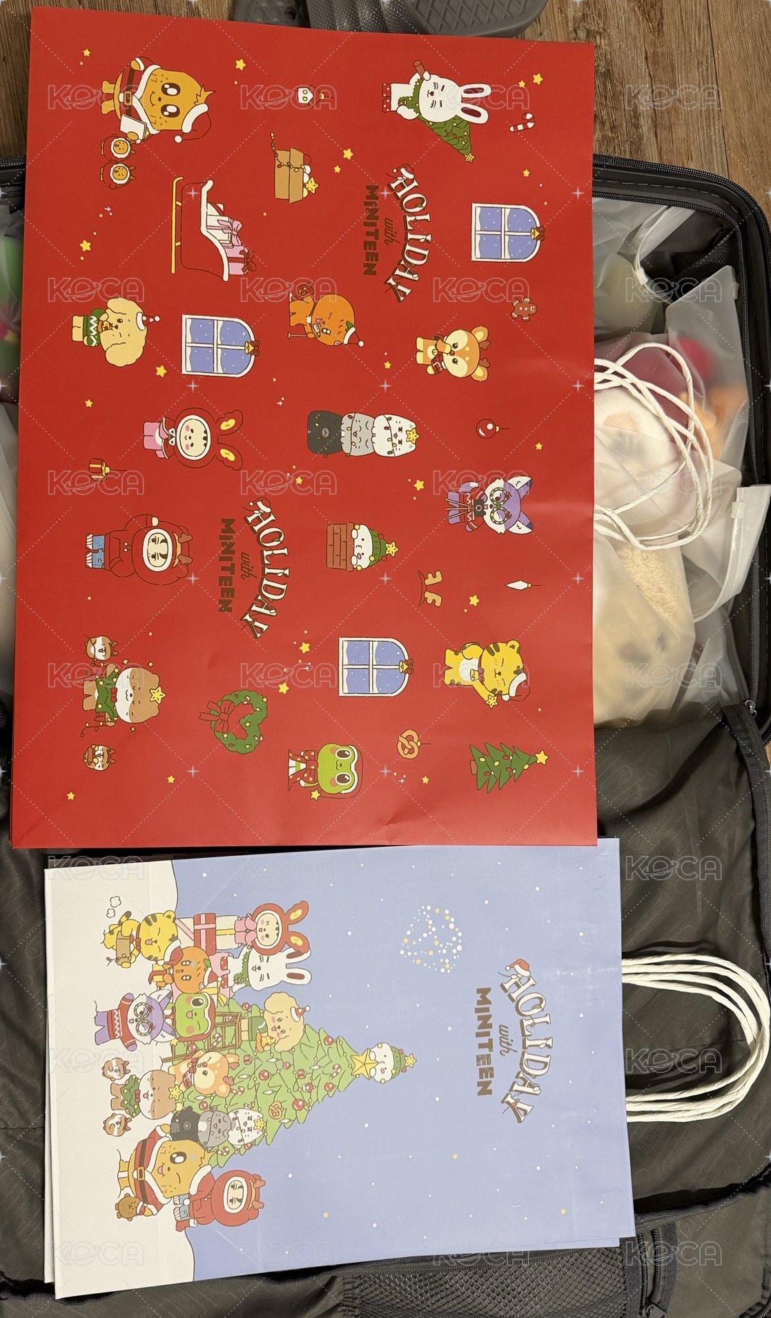 聖誕Miniteen 快閃店紙袋