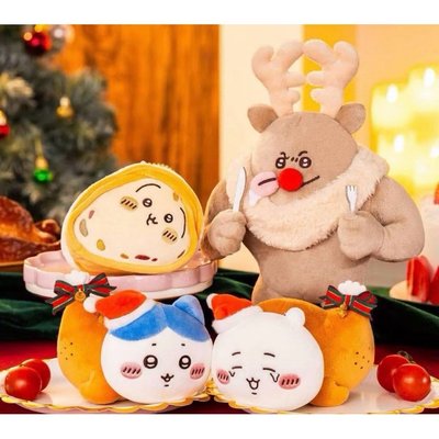 吉伊卡哇 聖誕烤雞吉伊 雞腿吉伊 小八 烏薩奇 史多倫 兔兔 chiikawa