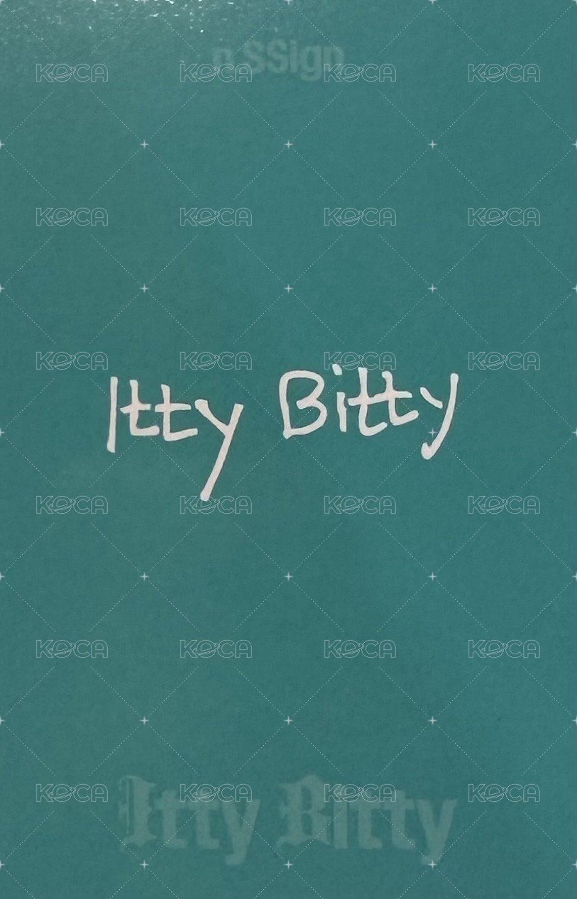Itty Bitty 專輯卡 INDIVISUAL ver. 背面