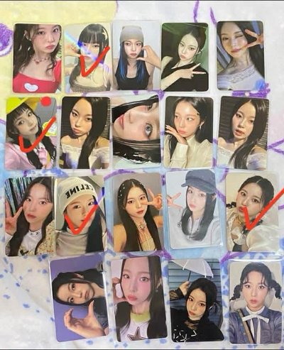 很多圭卡🩵（打勾已無）