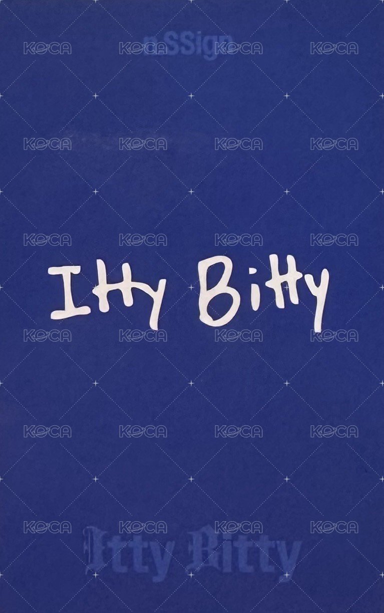 Itty Bitty 專輯卡 INDIVISUAL ver. 背面