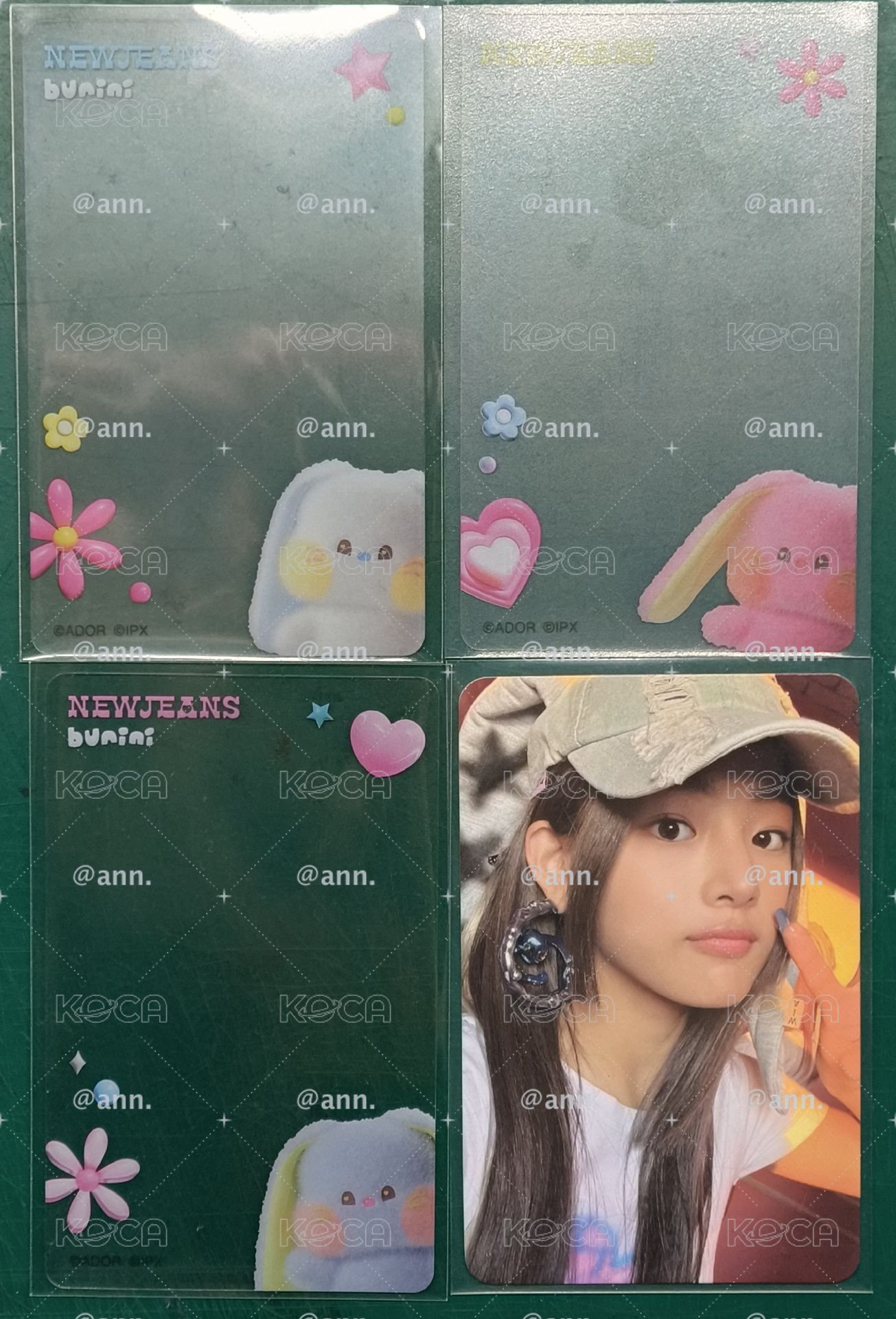 New Jeans 專卡、快閃店透卡