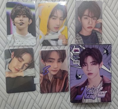 zerobaseone 章昊 小卡及專輯