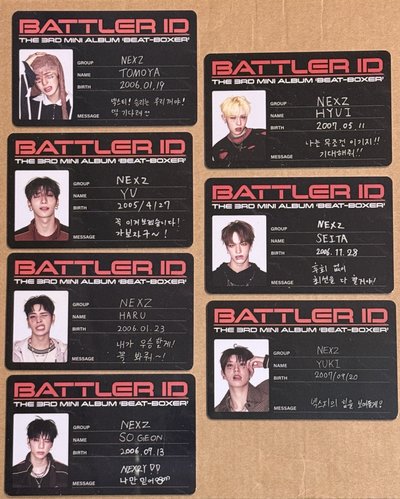 迷三 BEAT-BOXER 專卡