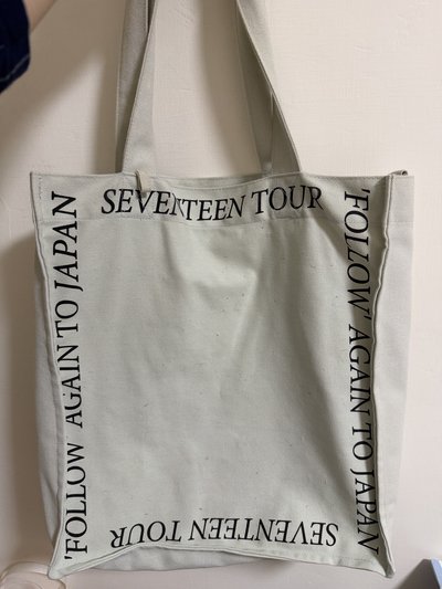 Follow again to Japan 帆布包+pvc保護套