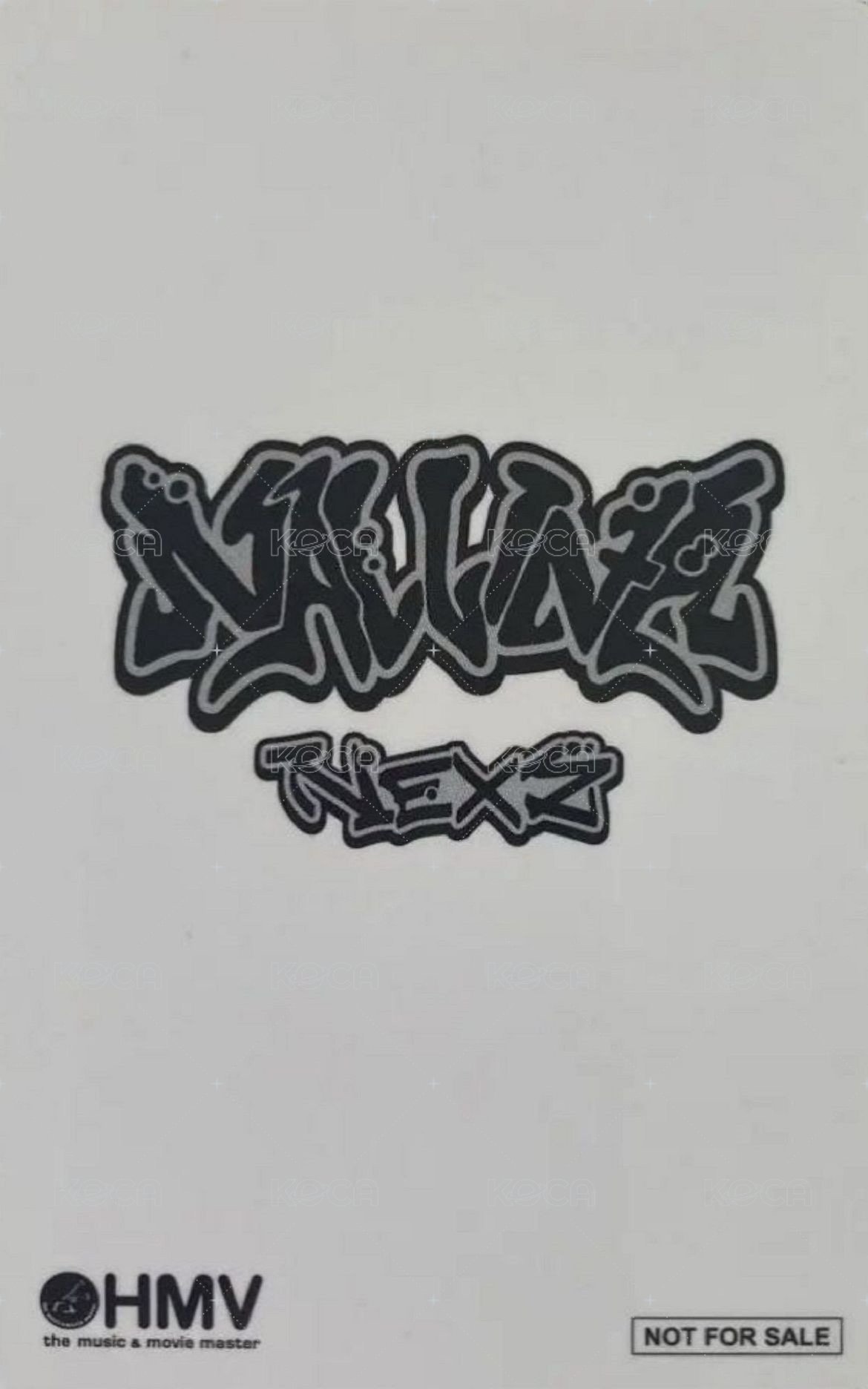 迷一 hmv 特典卡  背面