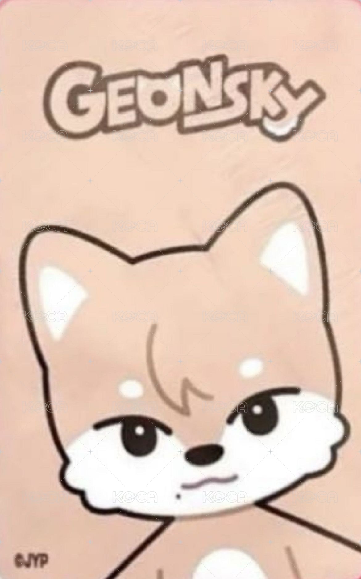 ONE BEAT 場周 立牌卡 周邊卡  背面