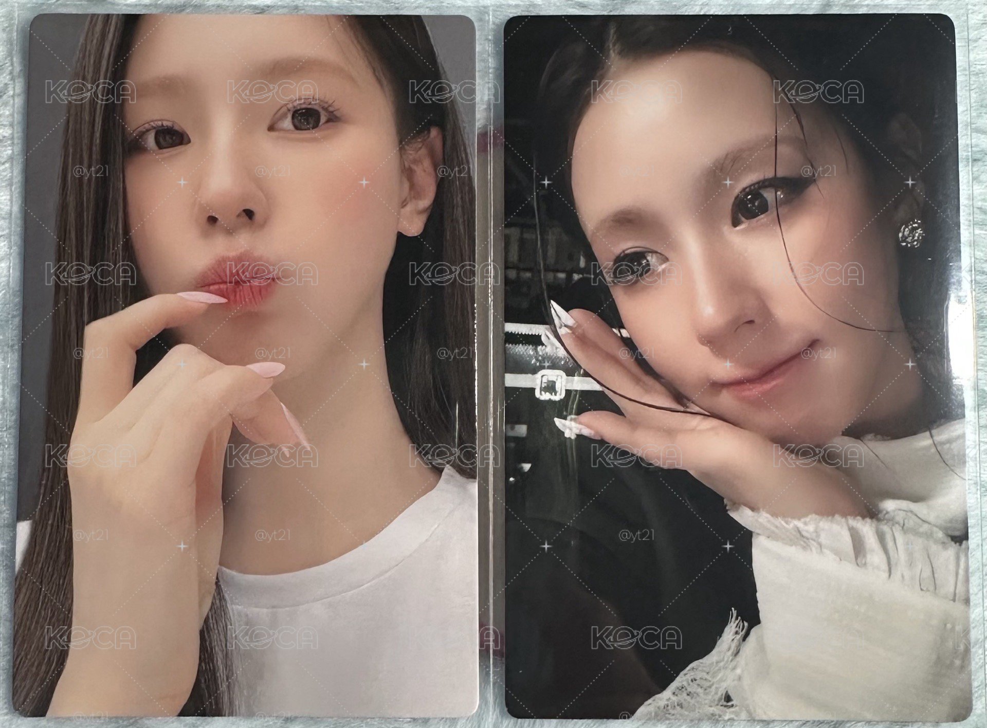i-dle Miyeon QQ音樂 中文卡背