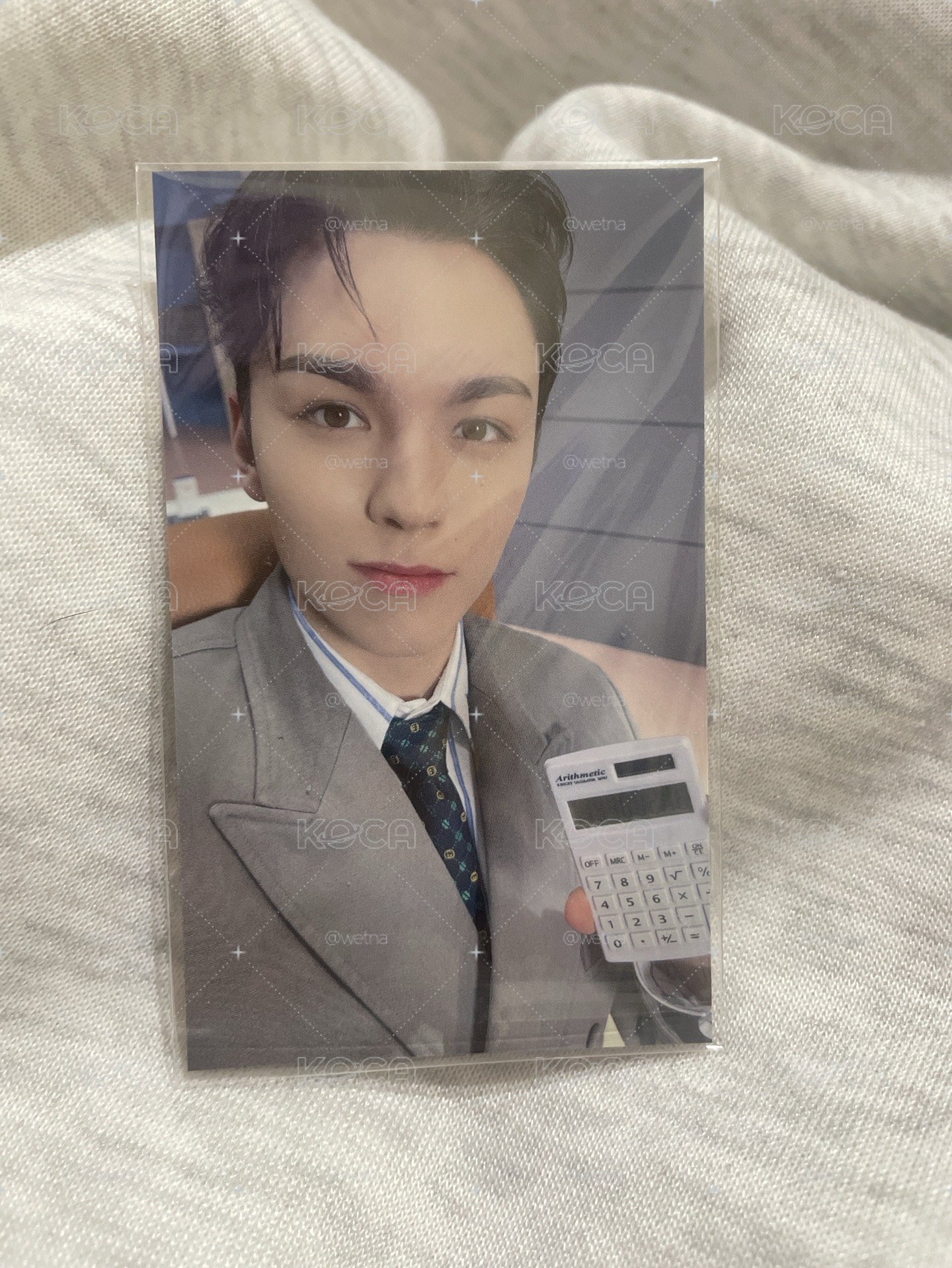 VERNON 迷你十 環球 CARAT ver 特典卡 