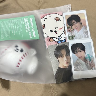 棒球大頭+冬日系列+日巡拍立得set