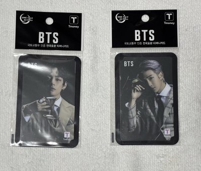 BTS MOTS CU 交通卡 T-money