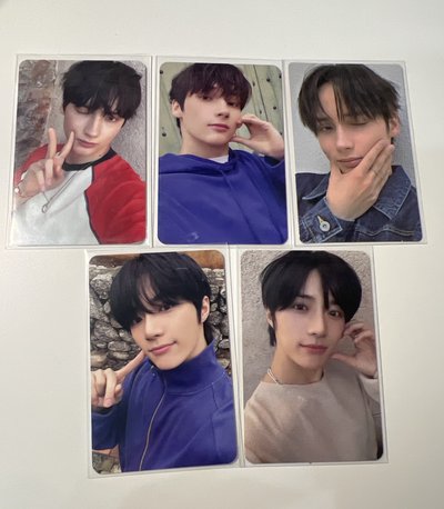 TXT 愛之語 休寧+杋圭set+休寧特典（大卡小卡）