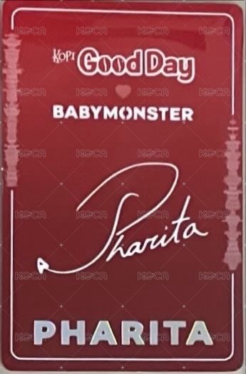 代言卡 Good Day咖啡卡 背面