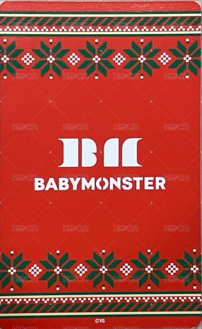 日本聖誕節 Ver.A 隨機卡  背面