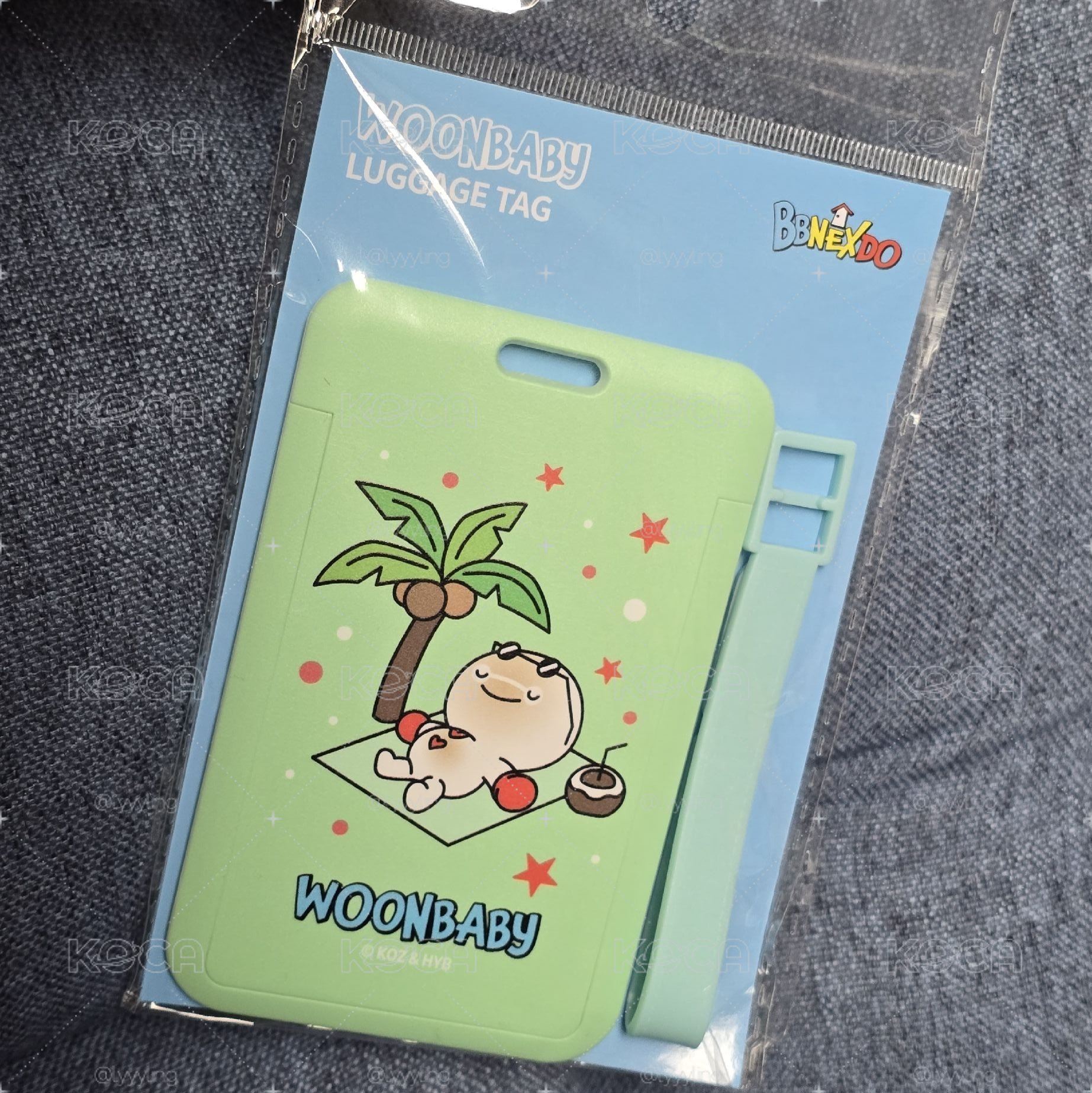 Woonbaby 行李吊牌