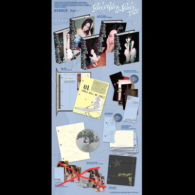 ITZY GWBG Binder ver. 留真 單封