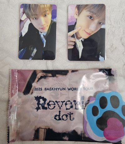 EXO 伯賢首爾安可場Day2入場卡