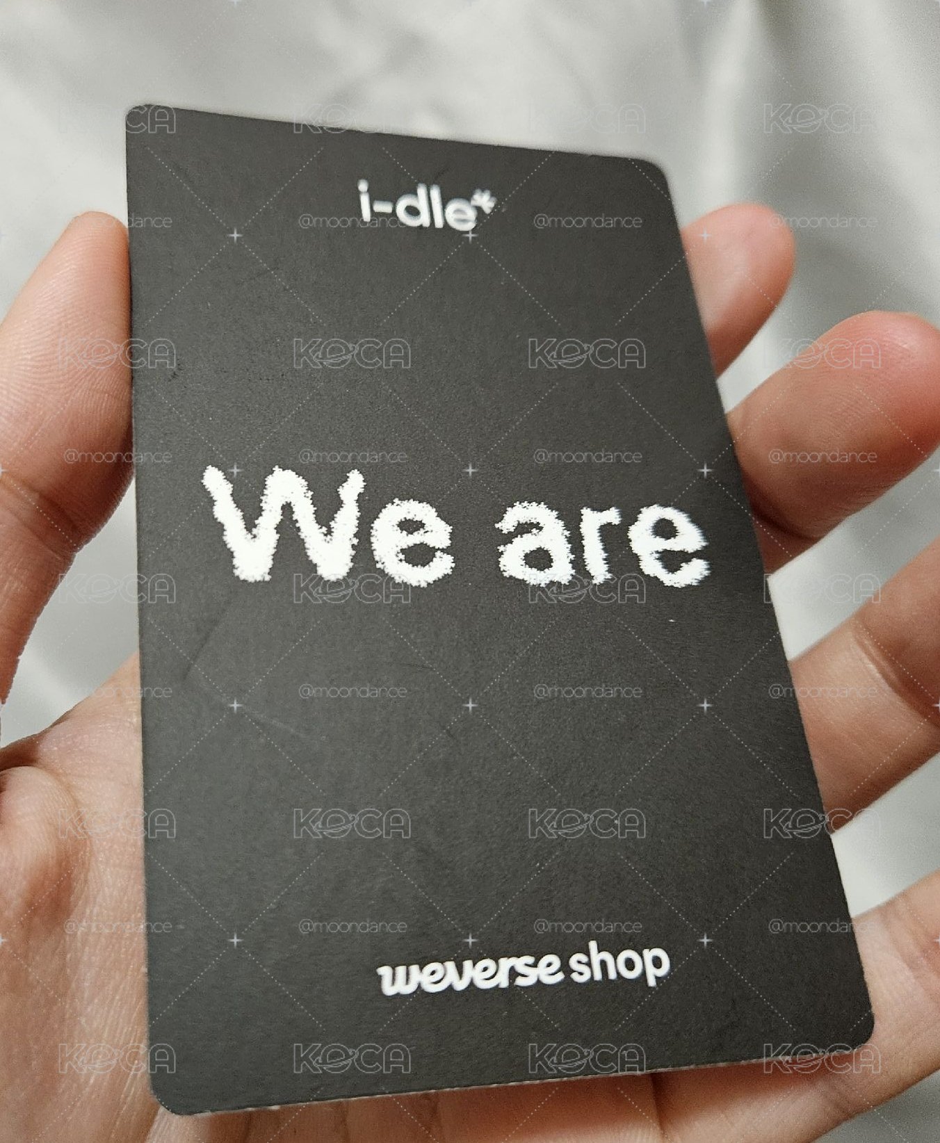 i-dle 迷八 wvs 小娟 特典卡 預售小卡