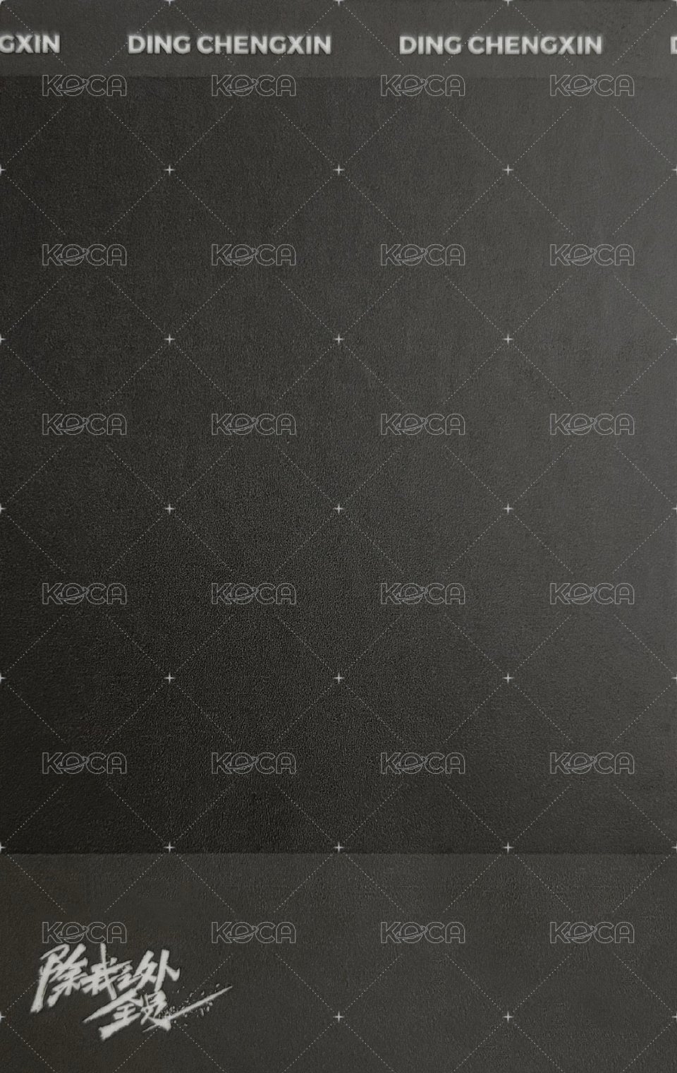 四週年 隨機卡 2角色拍立得 背面