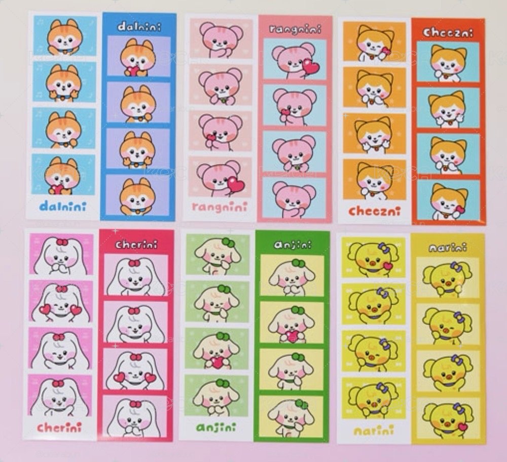 IVE MINIVE minini 人生四格貼紙