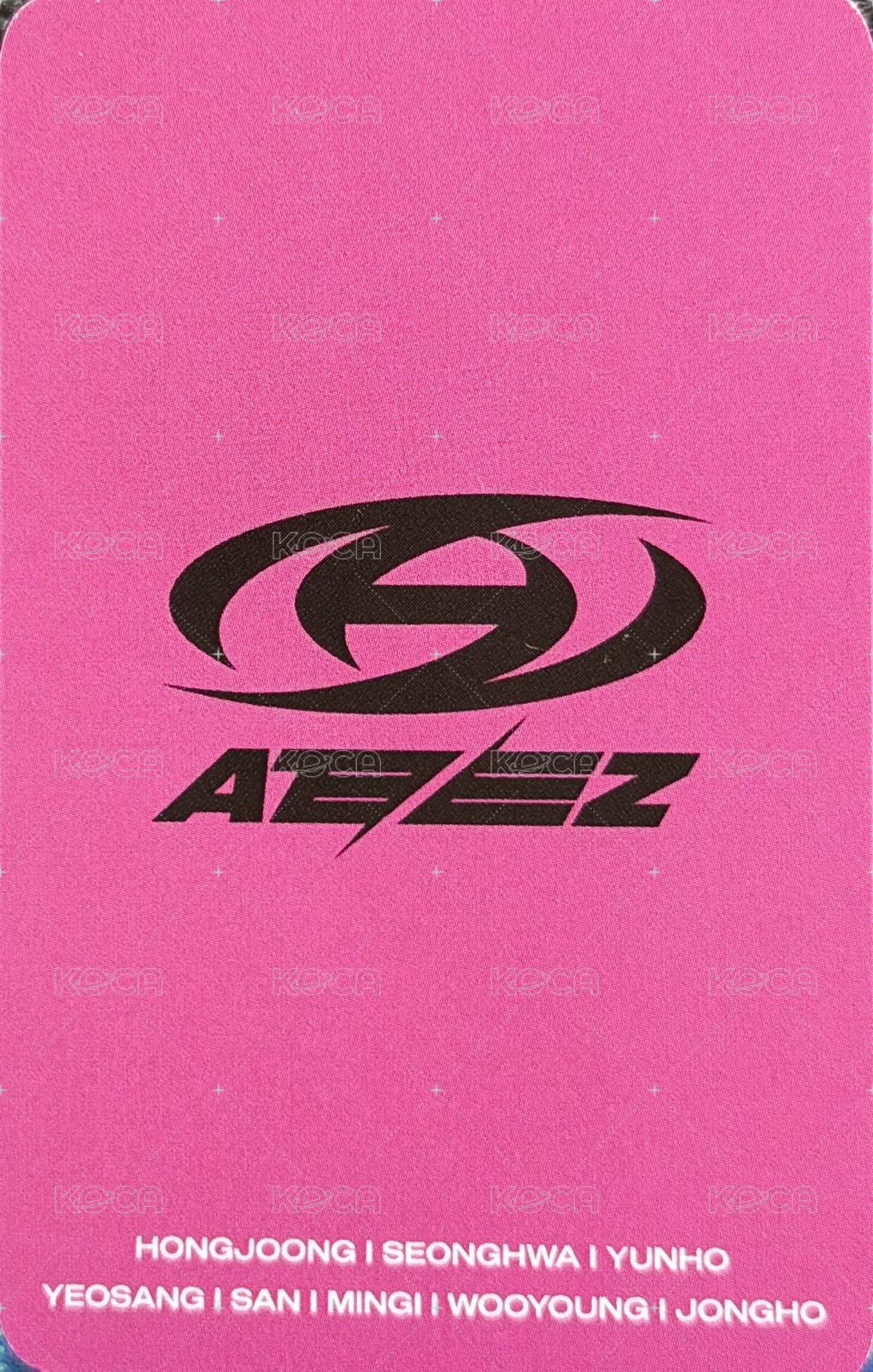 Outlaw 打歌卡 第三週 背面