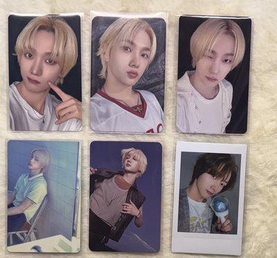 【朴成淏 SUNGHO 小卡｜金髮王子溫柔瞬間合集｜默認廠損】