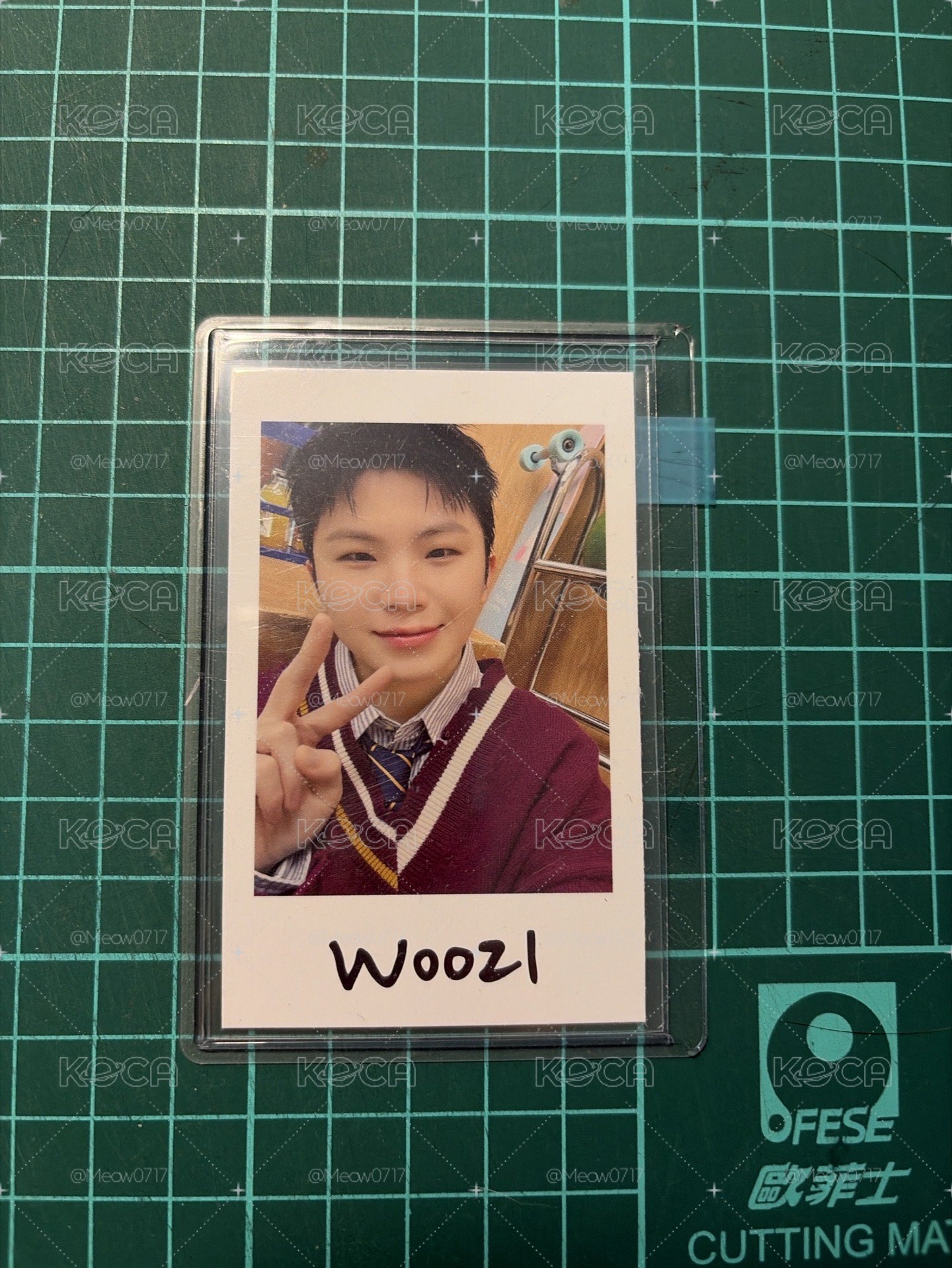 Woozi Holiday拍立得