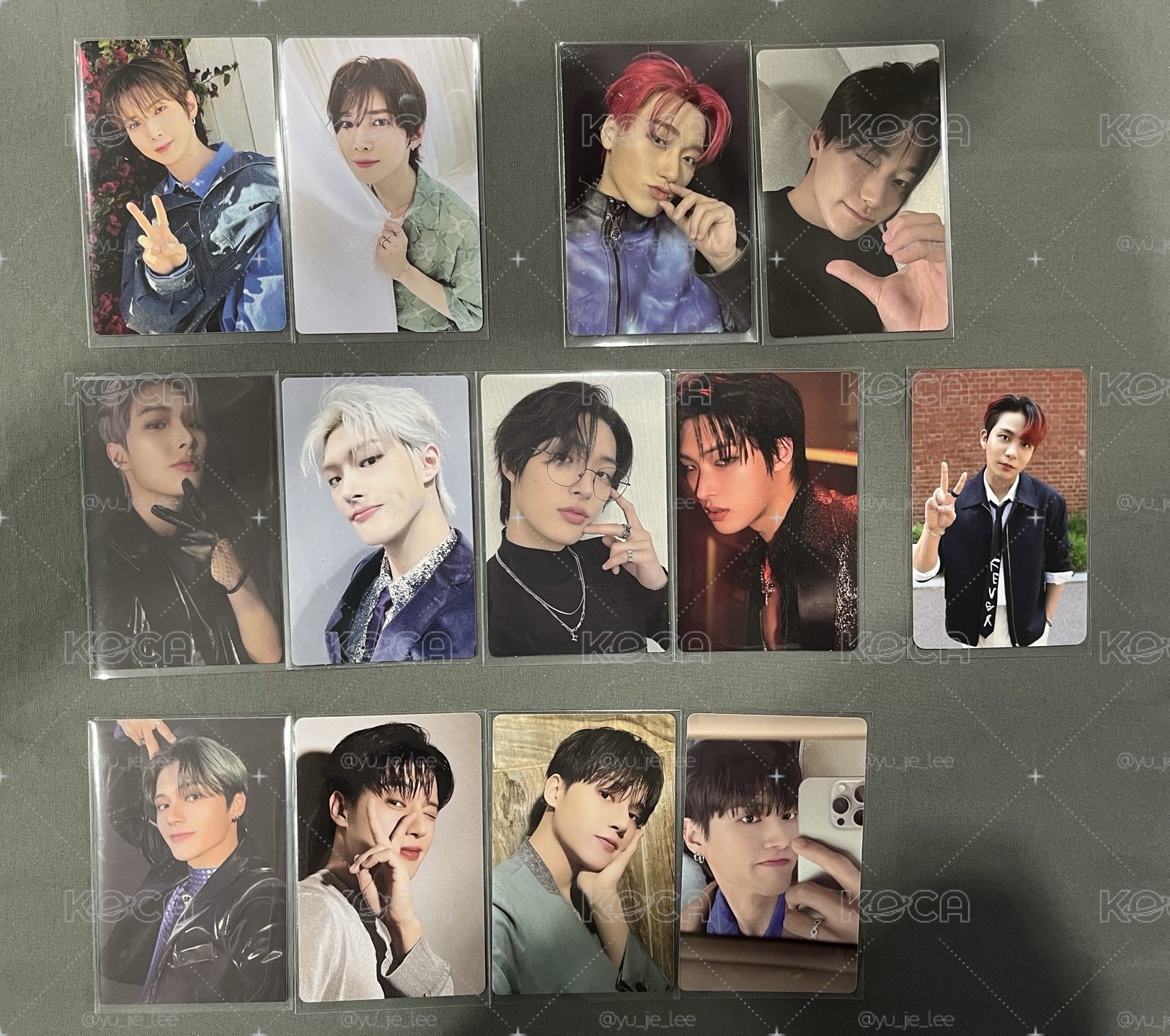 ATEEZ 專卡 呂尚 傘 旼琦 友榮 鍾浩