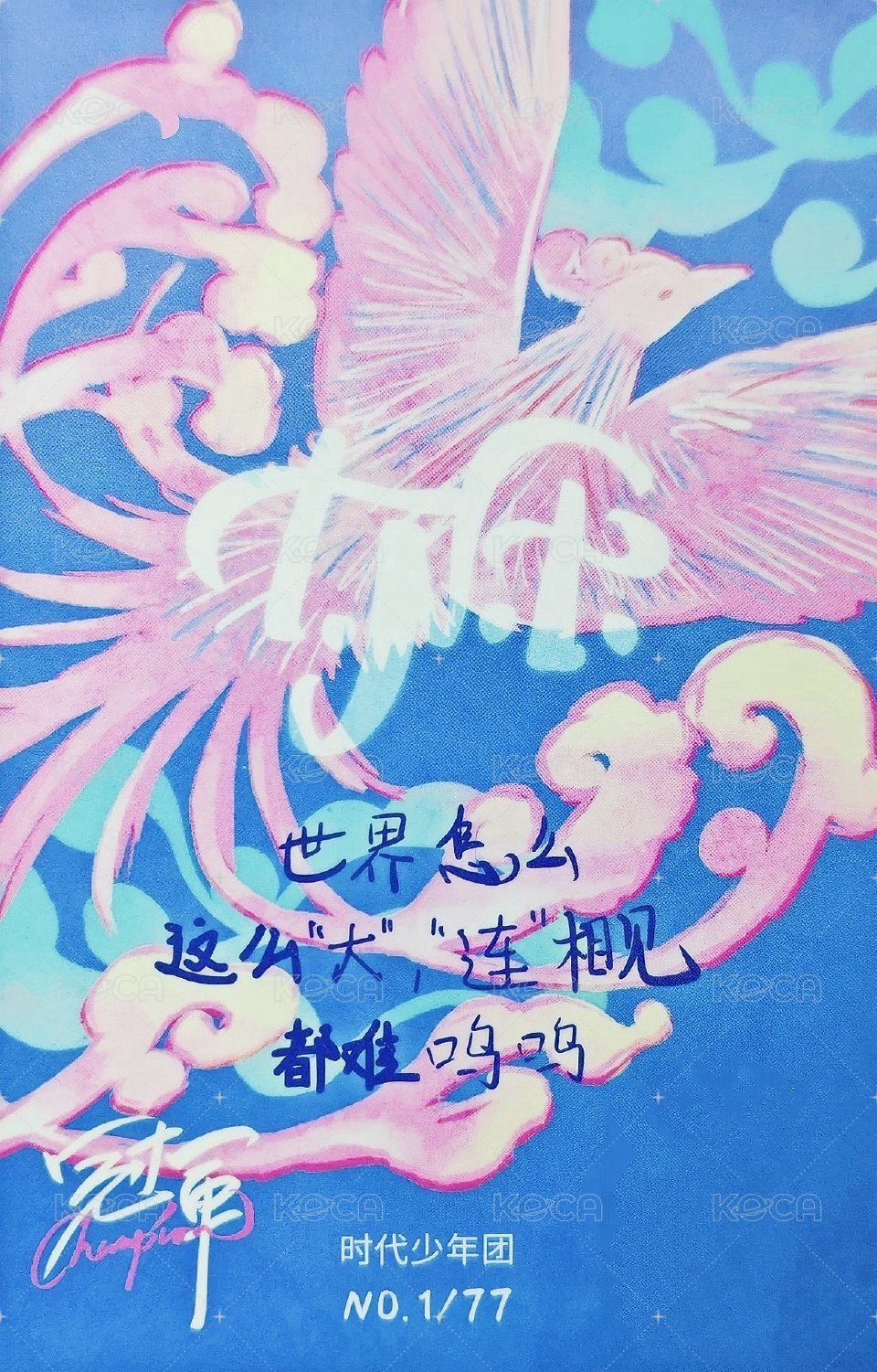 大連冠軍 隨機卡 團卡 背面