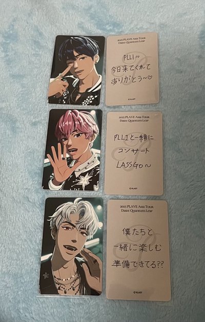 plave亞巡日本場 /入場卡