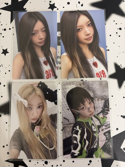 Illit 小萌盤 4張一組不拆 送圖二