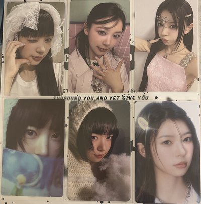 Illit 小萌盤 4張一組不拆 送圖二