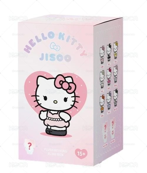 全新未拆 HELLO KITTY X JISOO 吊飾 娃娃 