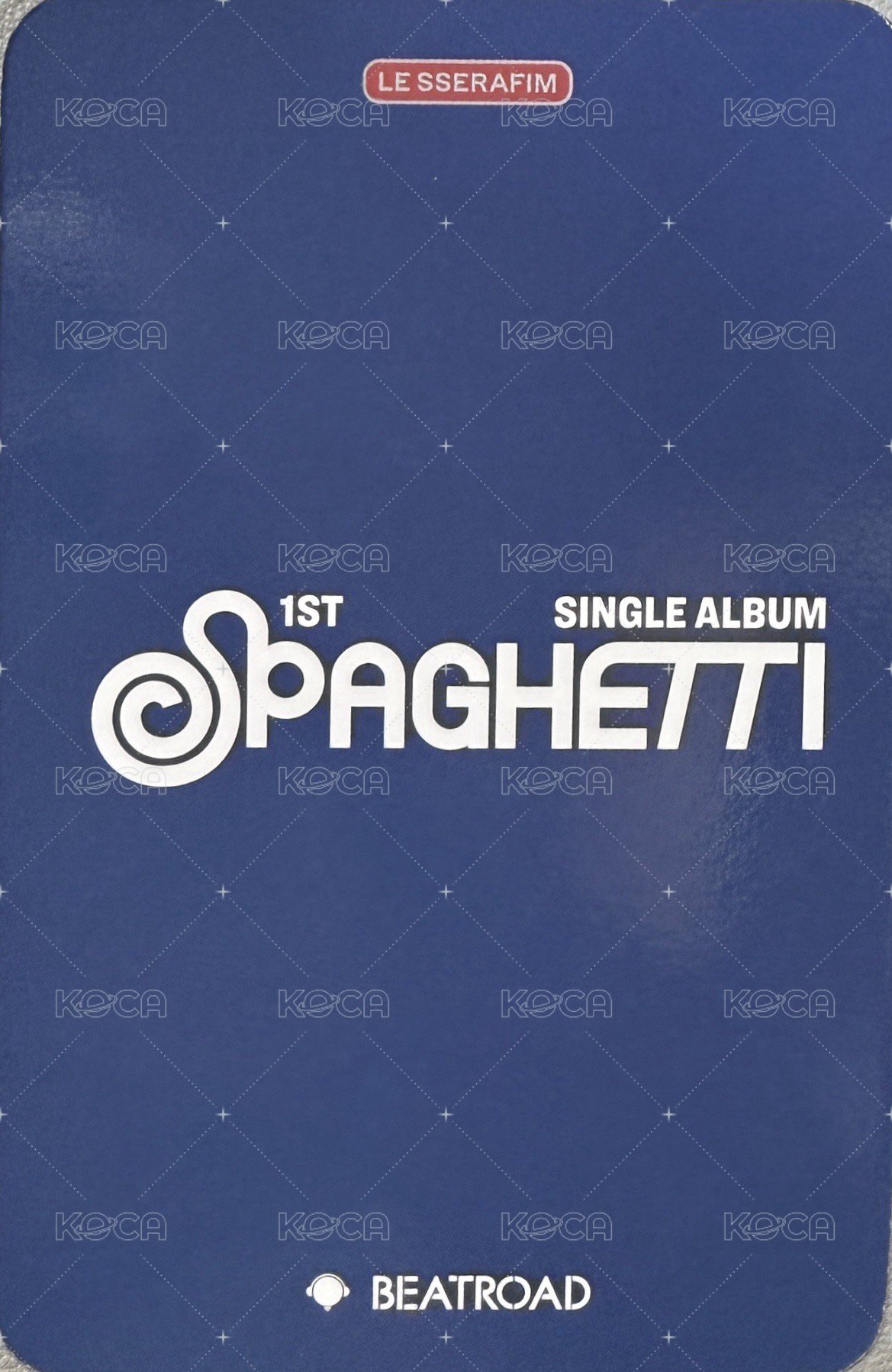 SPAGHETTI br 簽售卡  背面