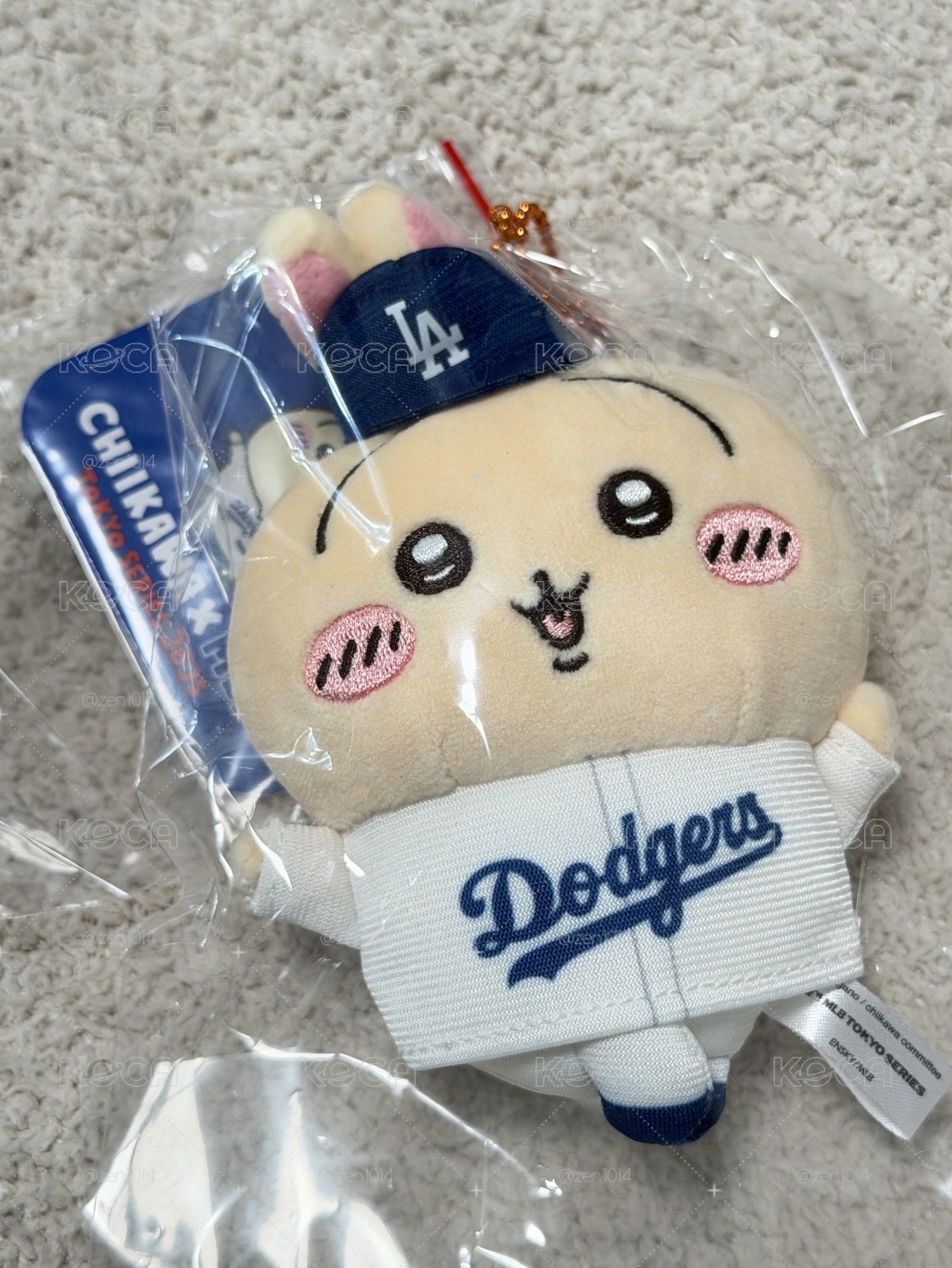 吉伊卡哇 兔兔烏薩奇 MLB聯名 道奇隊