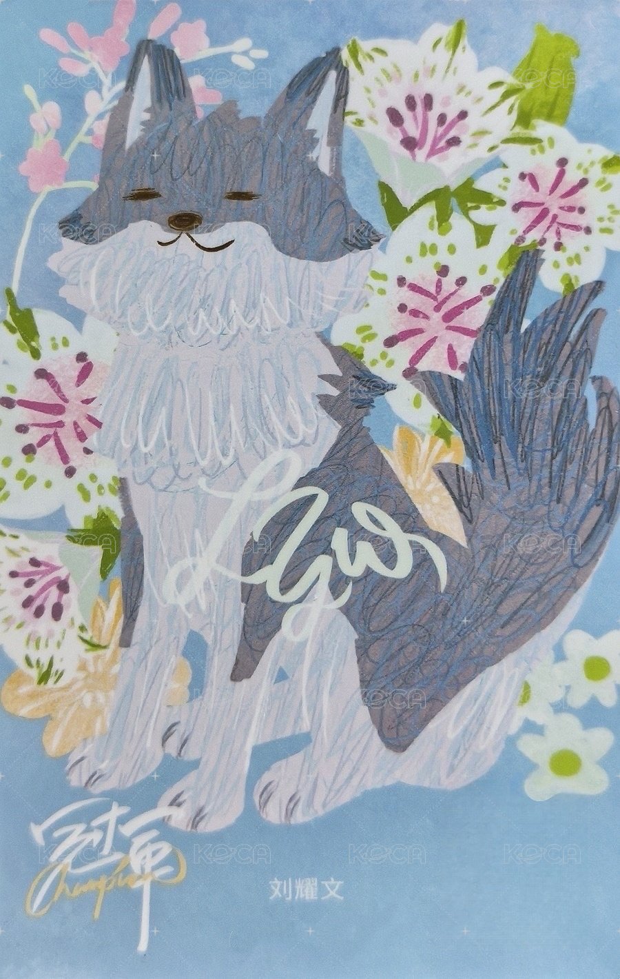 大連冠軍 隨機卡 4單人普卡 背面