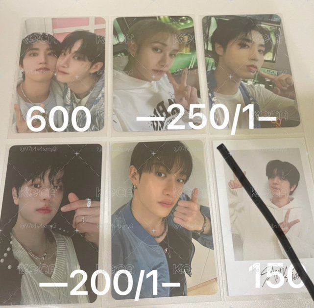 Straykids小卡區  可當綁