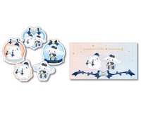 冬季一番賞 貼紙 + 迷你收納夾 H賞