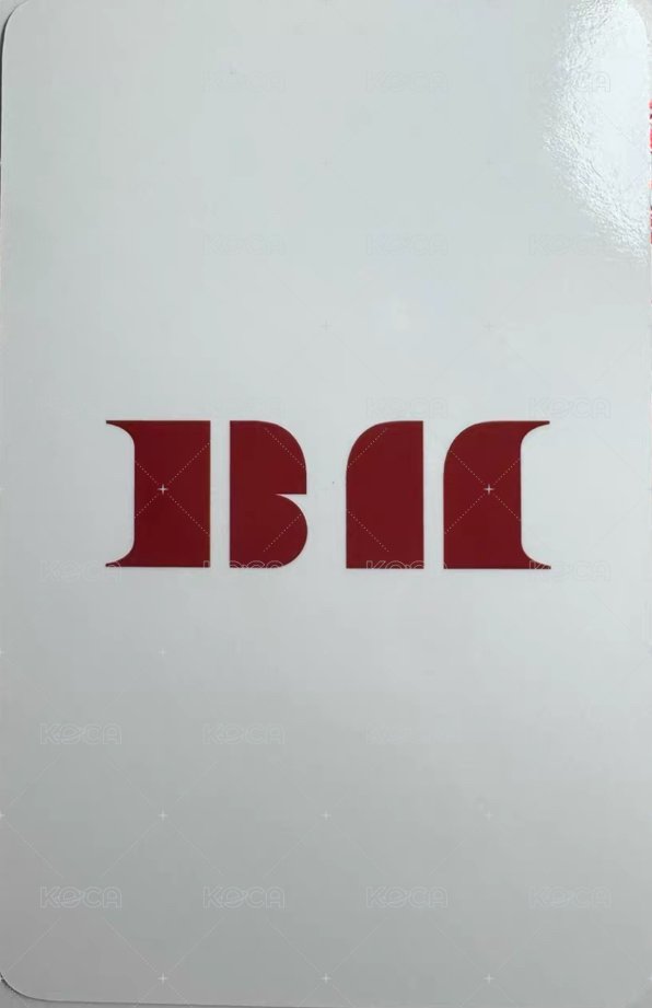 BABYMONS7ER k4 線下 簽售卡  背面