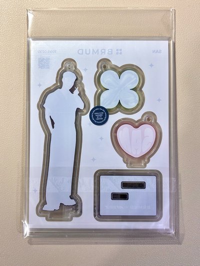 BRMUD套組立牌吊飾 傘尼