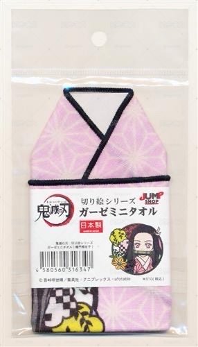 鬼滅之刃 禰豆子和服造型 紗布巾迷你毛巾