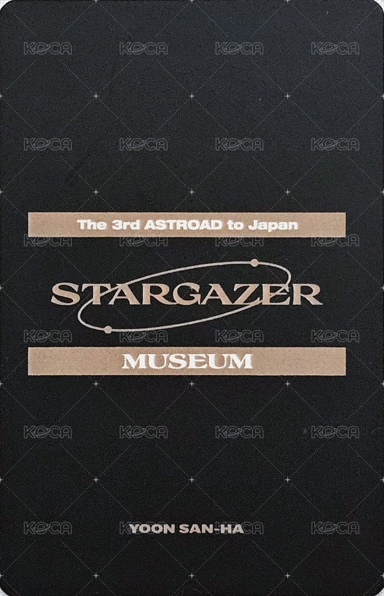 三巡演唱會 hmv 日本藍光 特典卡 musemu ver. 背面