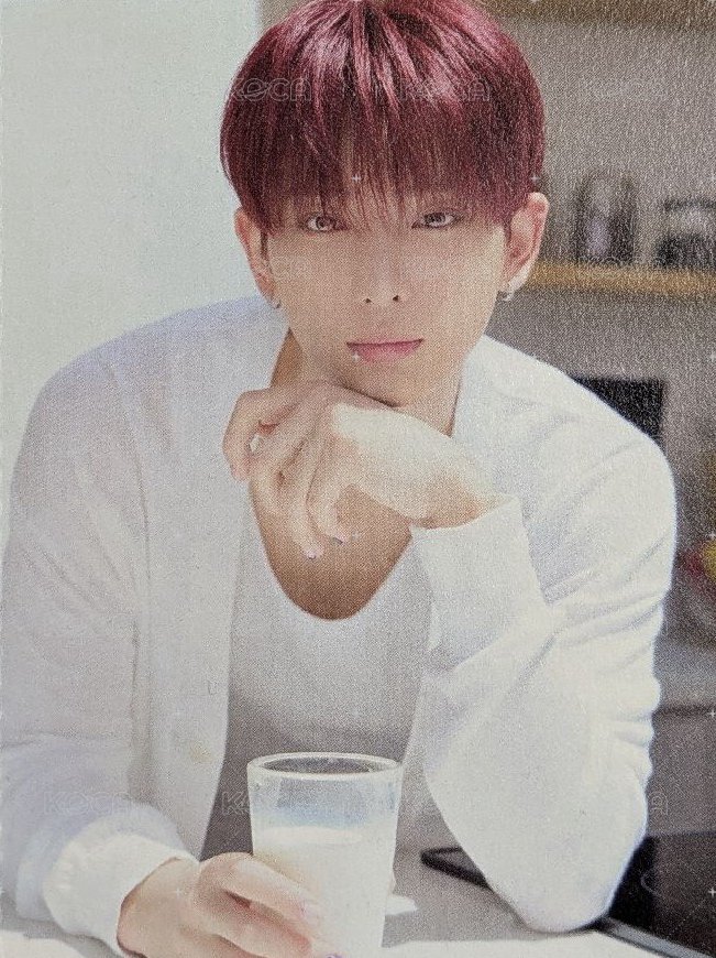 2026年曆 wvs 通路 特典卡 風琴卡(背面Harua) 背面