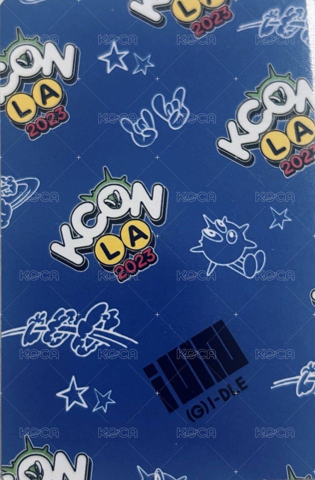 2023 Thailland Kcon la 滿額卡  背面