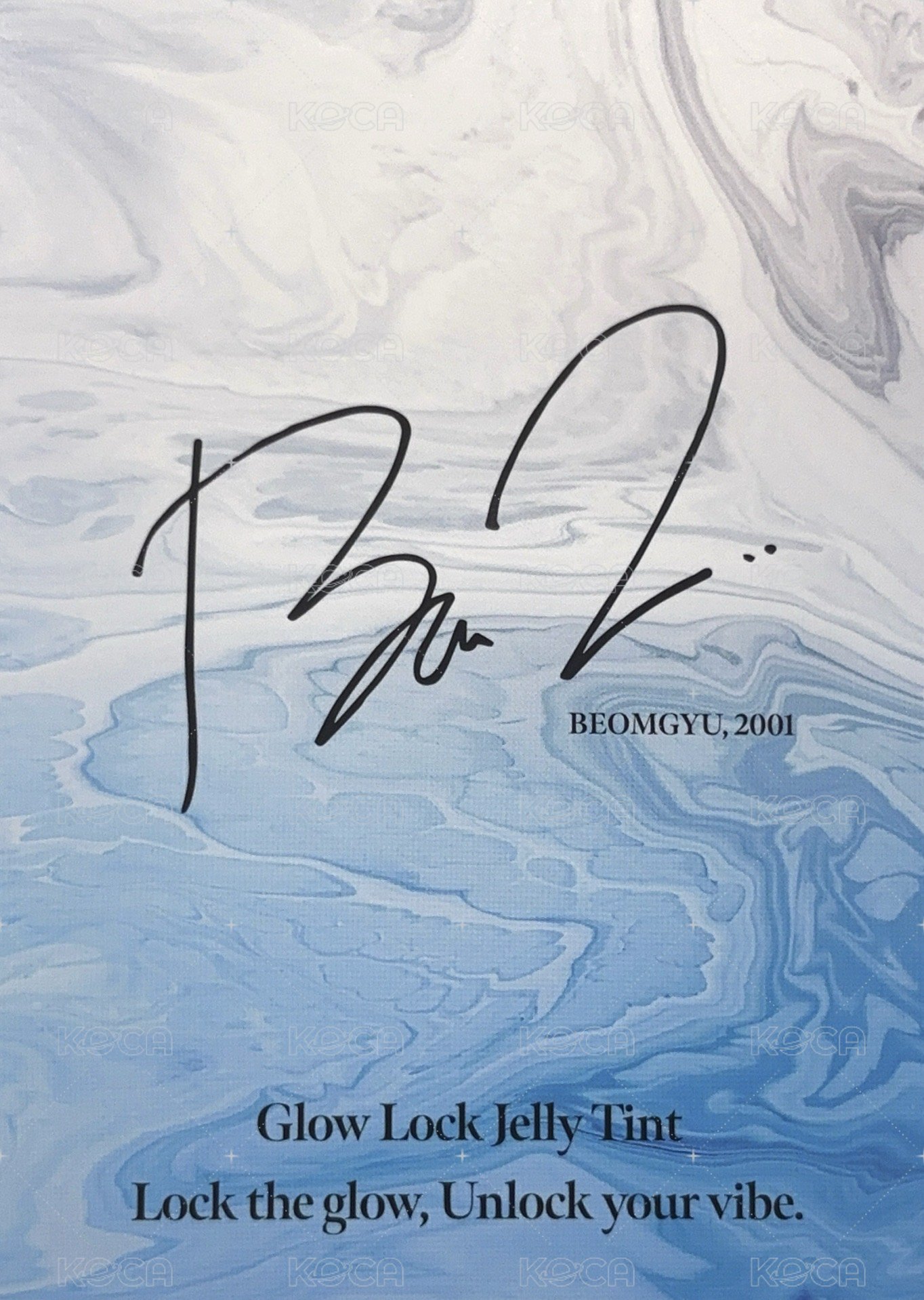 Coralhaze 滿額卡  背面