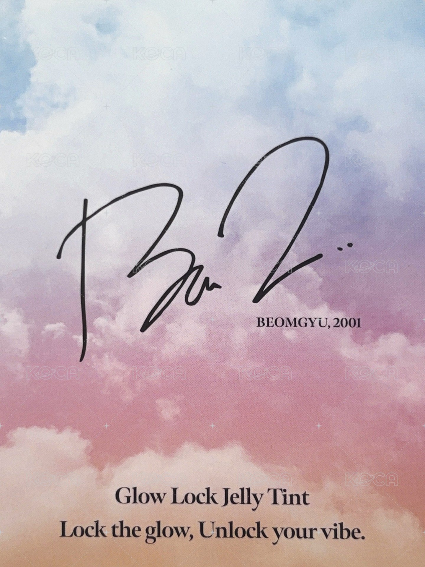 Coralhaze 滿額卡  背面