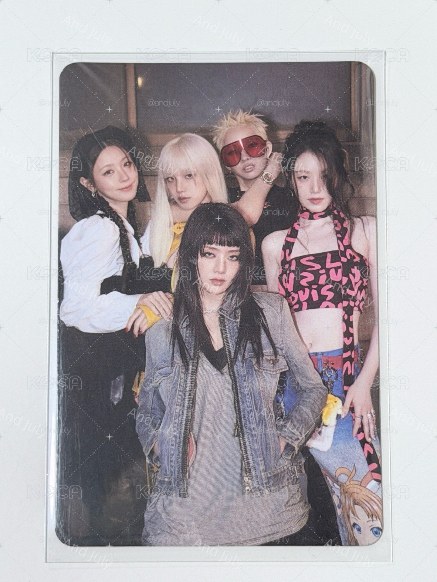 i-dle We are 代言卡 KFC (SET)