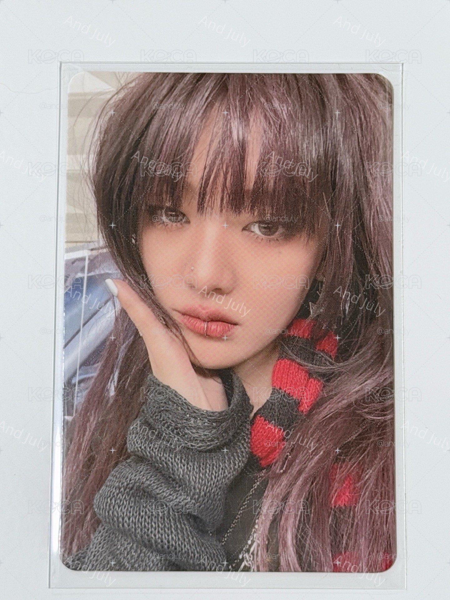 i-dle We are 代言卡 KFC (SET)