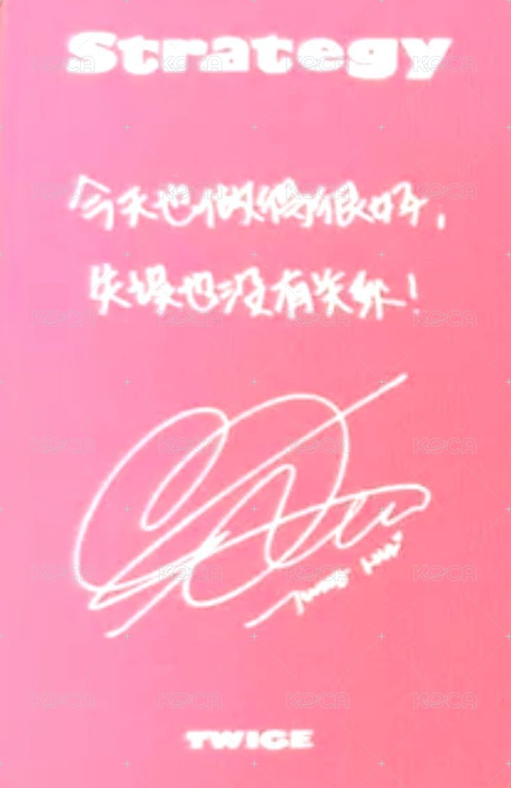 mini 14 sr 1.0 簽售卡  背面