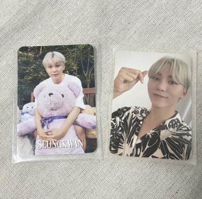 SEVENTEEN 勝寛 21 Dicon 雜誌卡 單封雙面卡 抱熊寛